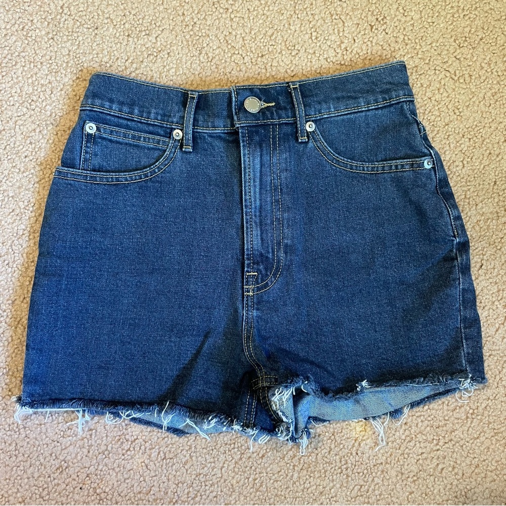 Everlane The Way High Denim Short